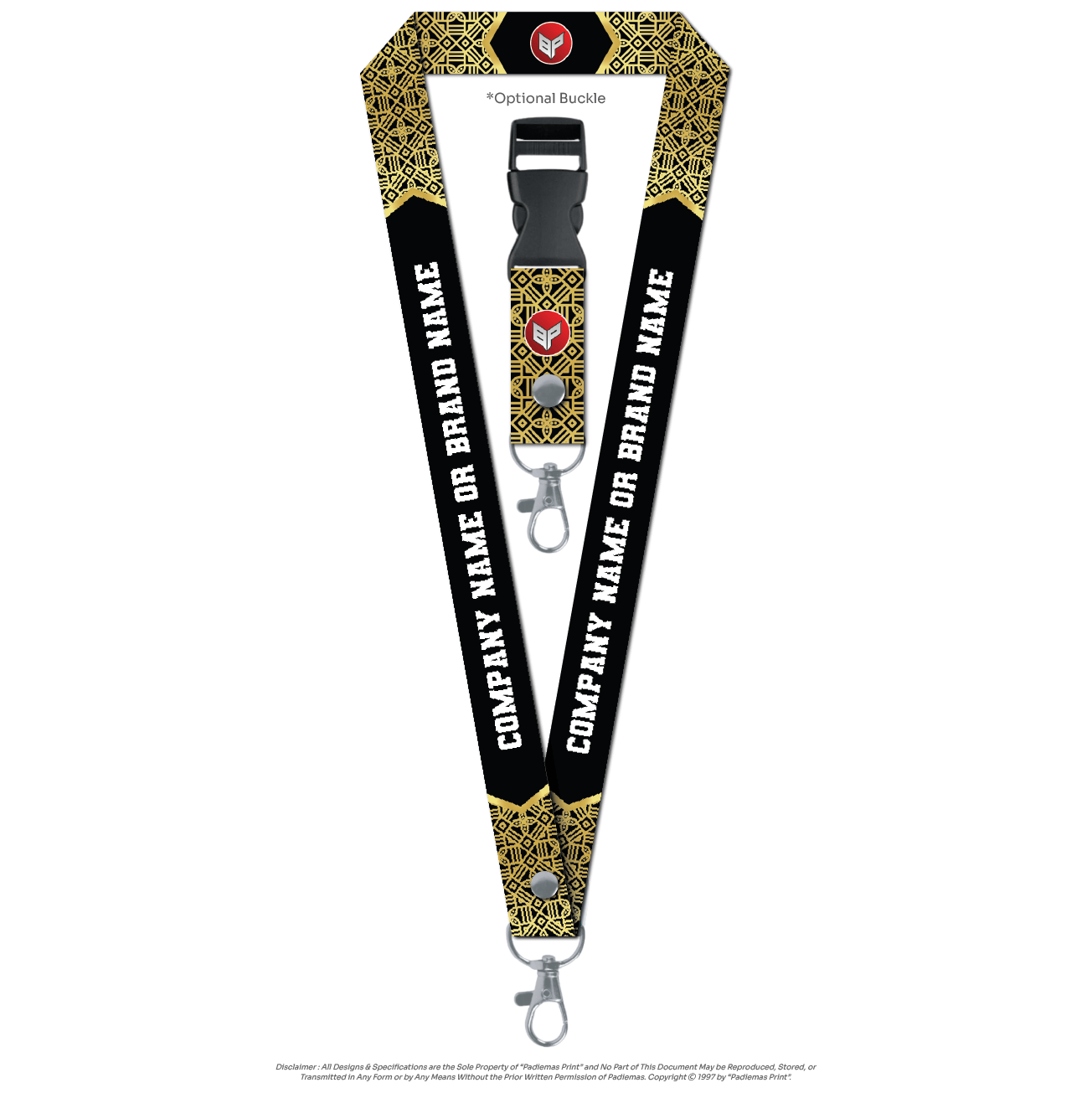 Lanyard Sublimation LD137